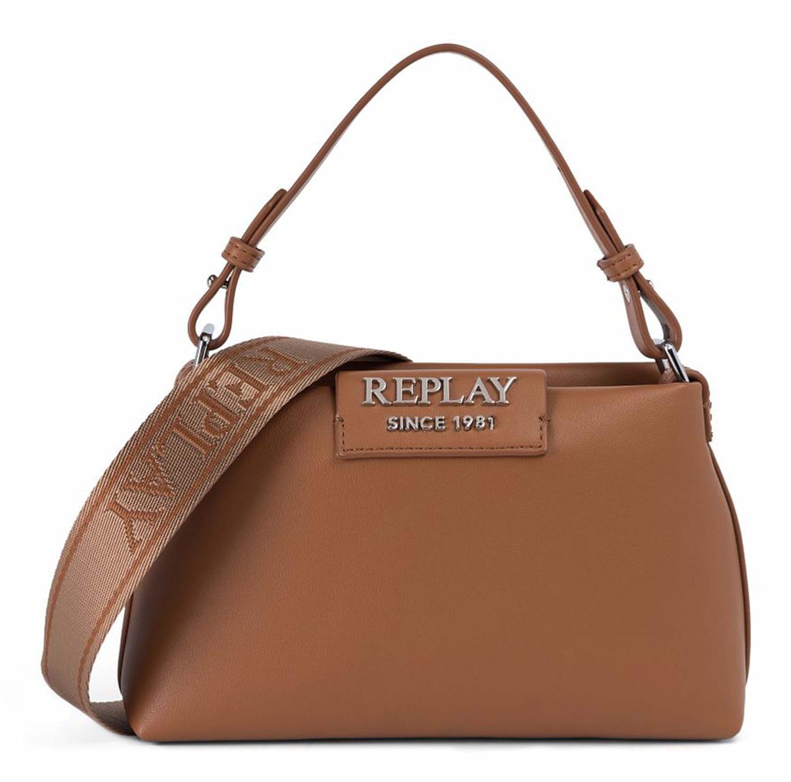 Replay Fw3779 Handbag, 0212 Caramel Cafe', Einheitsgröße