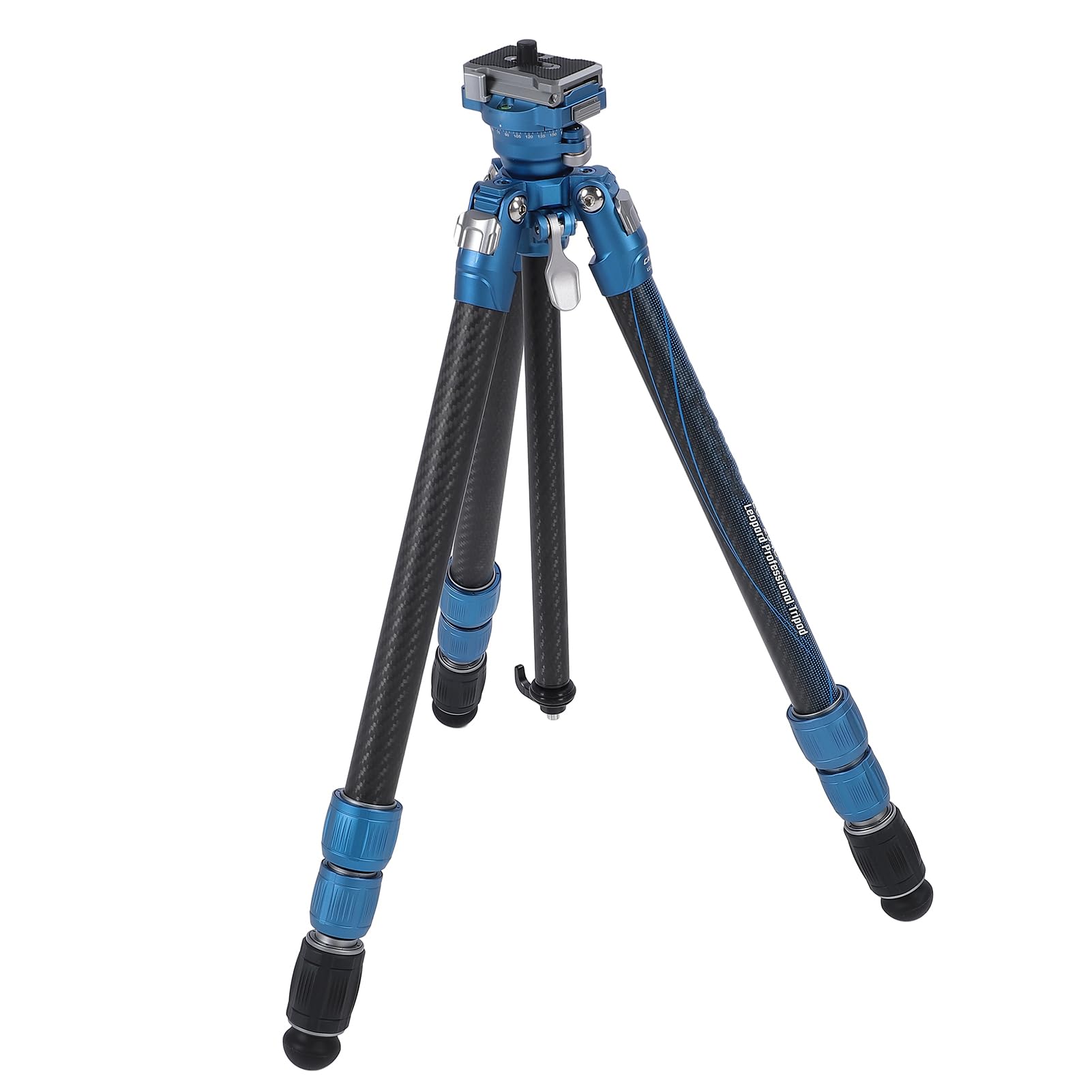 Treppiede in Fibra di Carbonio per Fotocamera Altezza Regolabile