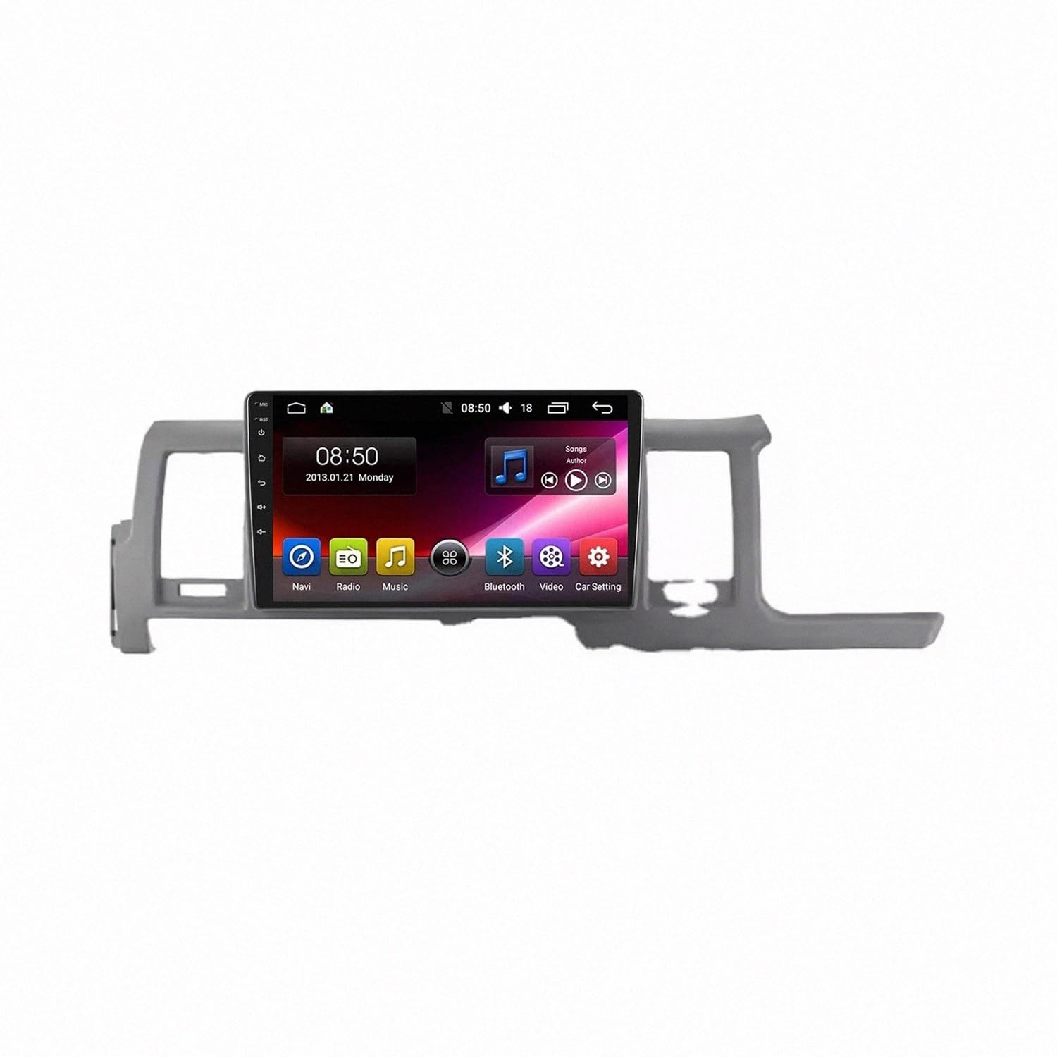 Pantalla táctil 2 DIN 4 Nuclear 2G+32G para Toyota HIACE con Carplay integrado 8