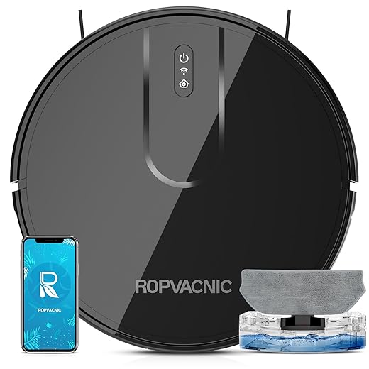 Robot Vacuum and Mop Combo, 4000Pa