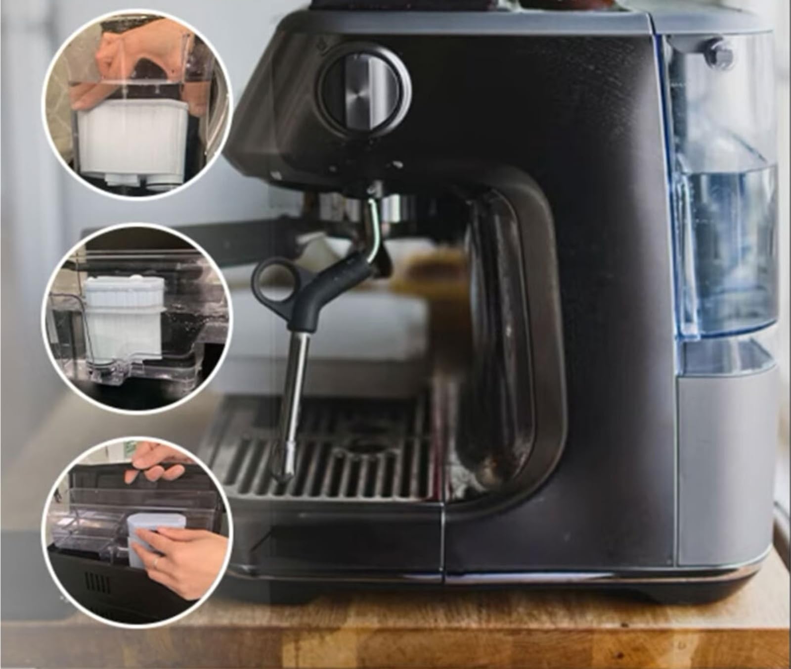 Compatibile con la cartuccia decalcificante del filtro dell'acqua di ricambio for macchina da caffè Philips Saeco AquaClean CA6903 CA6907(D)