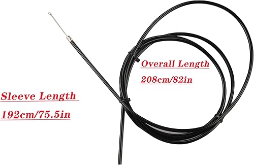 Miniatura 4 de Cable de acelerador recto universal de 75 pulgadas para Kandi Mini Bike, Scooter, Dirt Bike Buggy 90cc 110cc 125cc