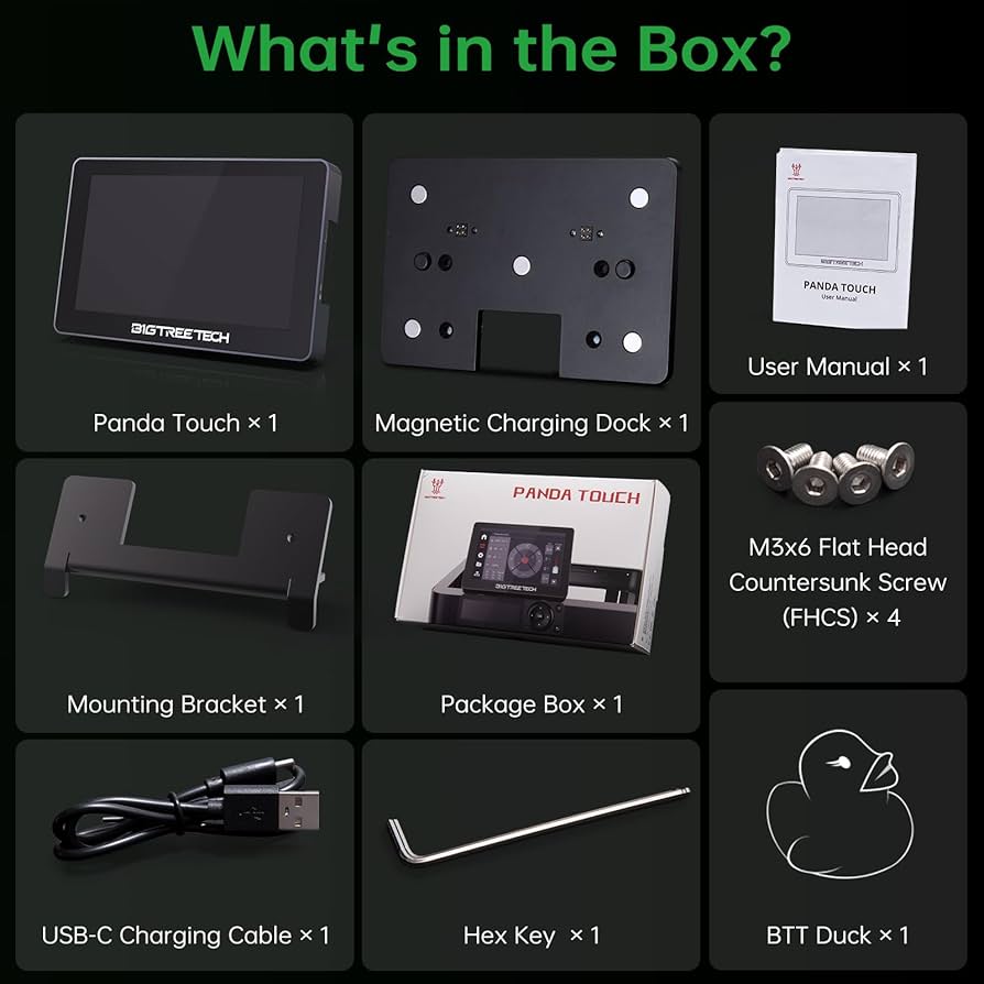 Amazon.com: BIGTREETECH Panda Touch for Bambu-Lab P1S, P1P