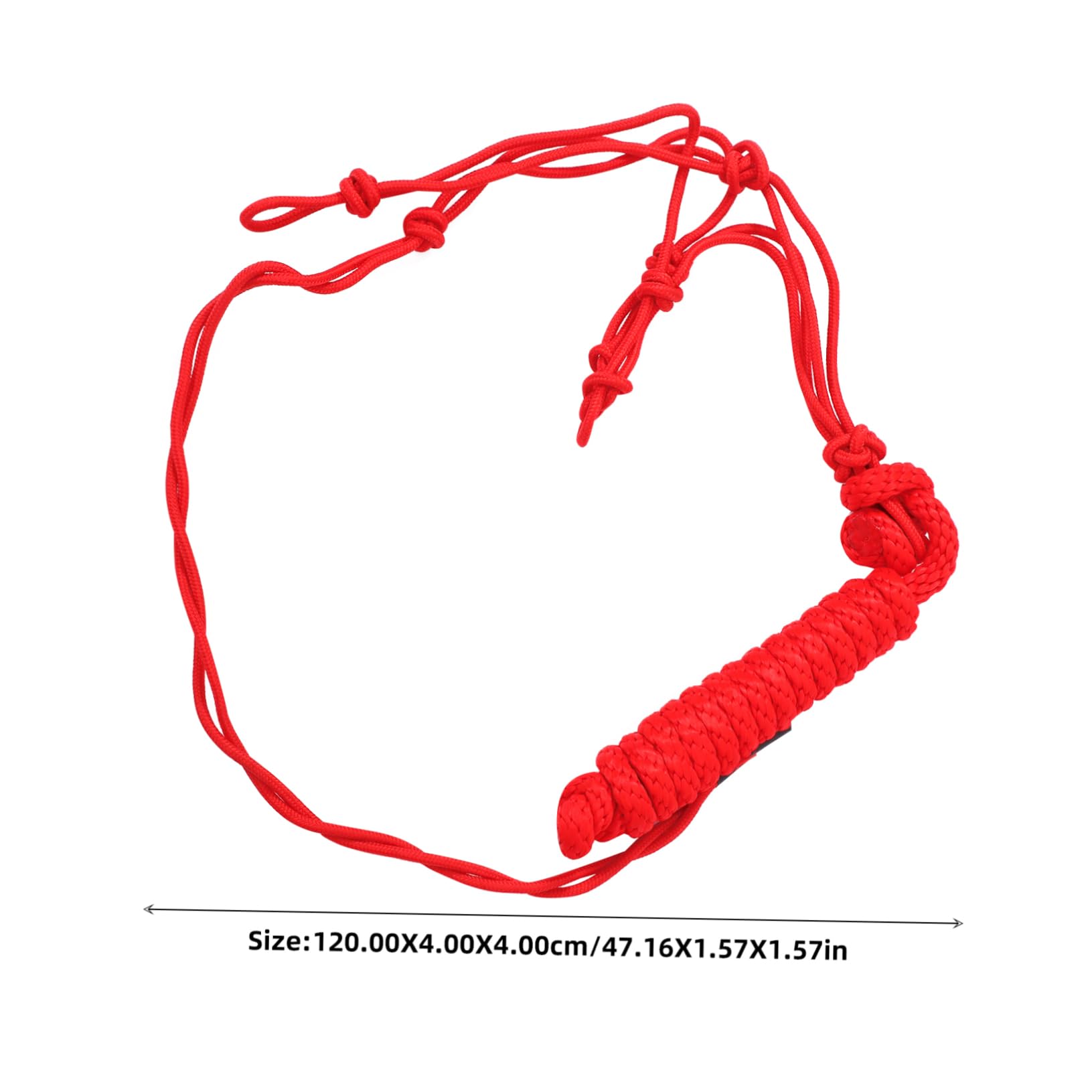 Cabestro para Caballo de Montar Rojo de Poliéster Portátil | Pista de Montar, Herramienta de Entrenamiento Equino, Fácil de Guardar y Transportar