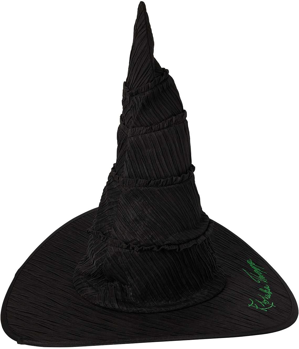 Spirit Halloween Wicked Kids Elphaba Witch Hat, Officially Licensed, Wicked Costume Accessories, Unisex Adult, Child ONE Size FITS Most Standard, Multicolor