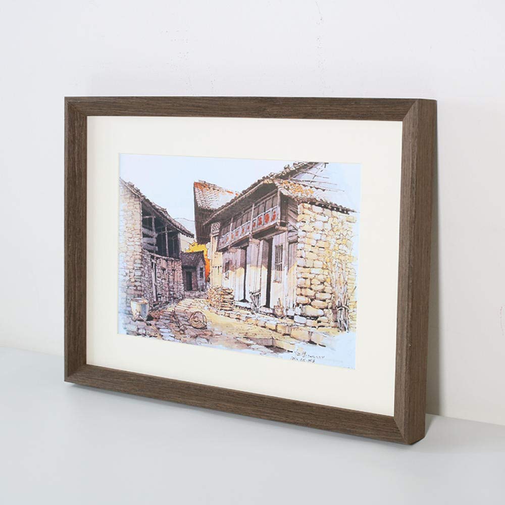 Fotorahmen Modern Wohnkultur Massivholz Holzfarbe Wand 25,5 × 30,5 cm