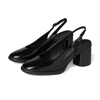 ECCO Sculpted 55 Luxe Slingback Pump High Heels Black