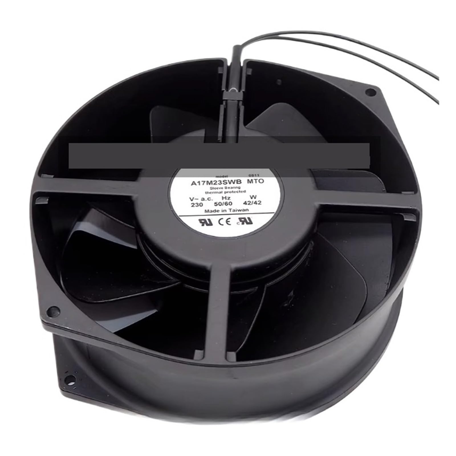 Ventilateur de refroidissement A17M23SWB M00 AC230V pour boîtier industriel