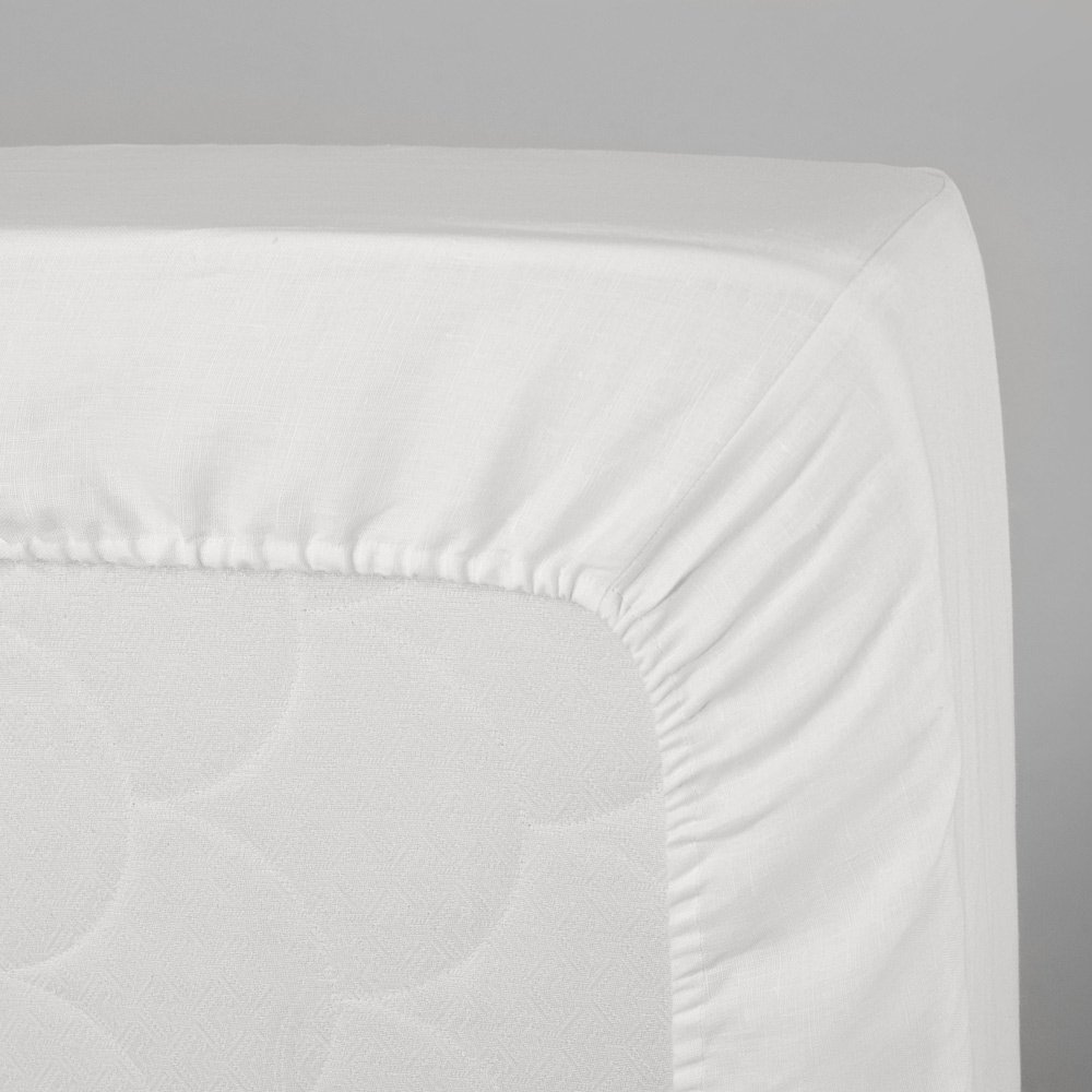 Unica Biancheria da letto - 100% Cotone - Certificato - LENZUOLO SINGOLO CON ELASTICO - 90X200+25CM - CONFEZIONE DA 6 PEZZI