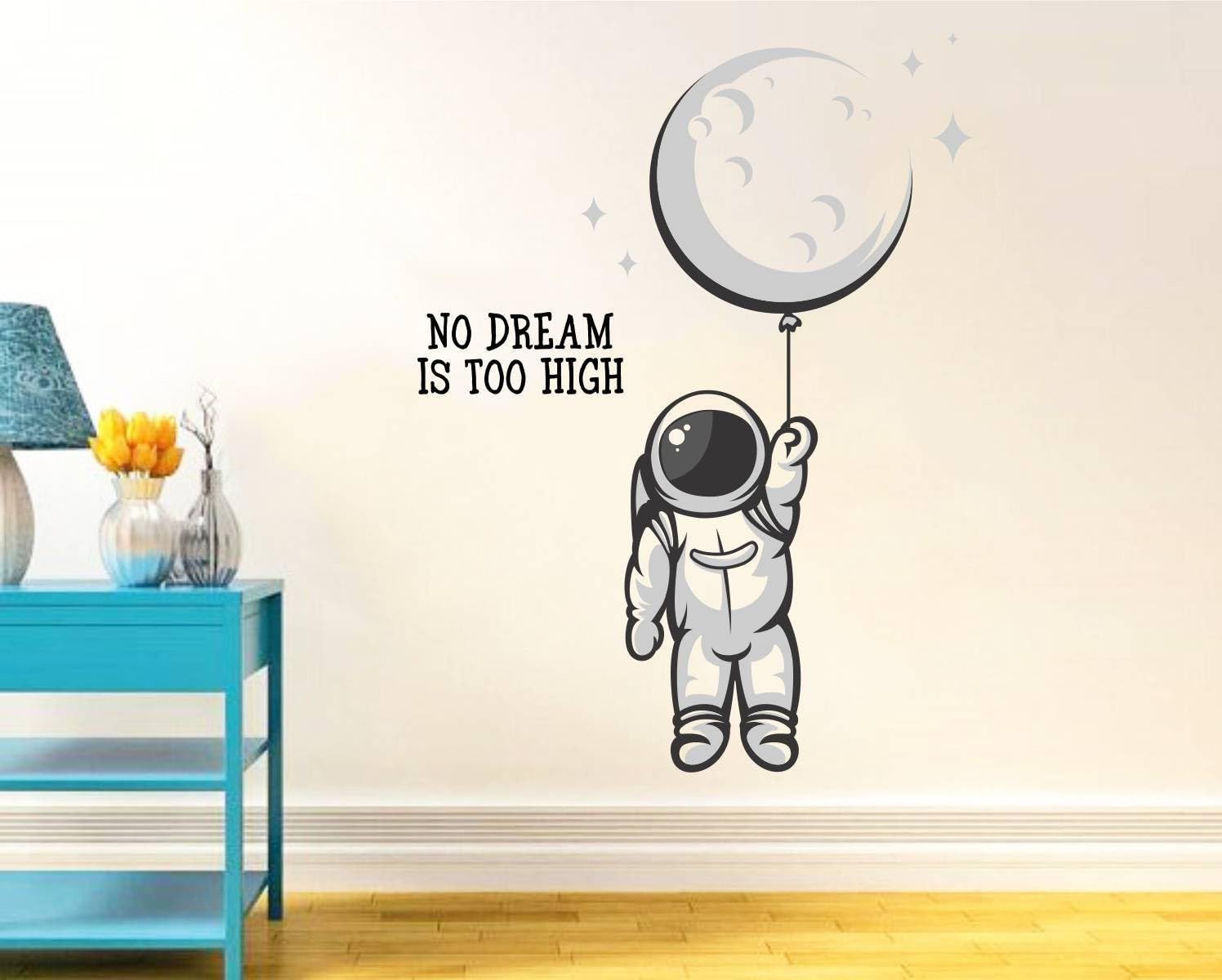 INKFENCE 110 cm Wall Decal Sticker  Dream Quotes  Wall Stickers (PVC Vinyl,Multicolour) Self Adhesive Sticker (Pack of 1) (B0CDQ833T4) Amazon Price History, Amazon Price Tracker