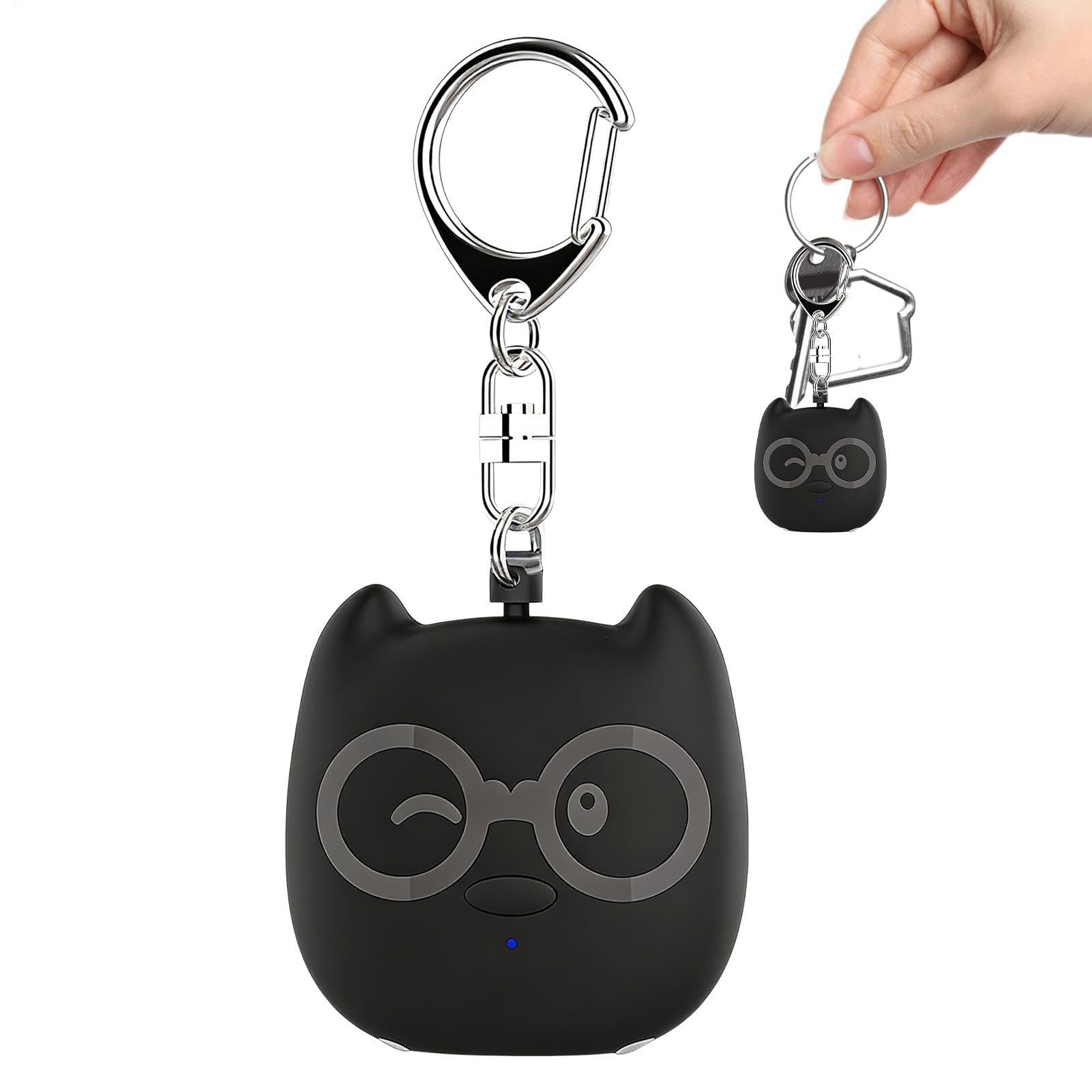 Alarma Personal con Luz LED | Alarmas De Seguridad para Que Las Mujeres Las Lleven | Llavero De Autodefensa 130DB | Recargable | Adecuado para Mujeres, Niños, Paseos Nocturnos, Viajes, Camping, Etc.
