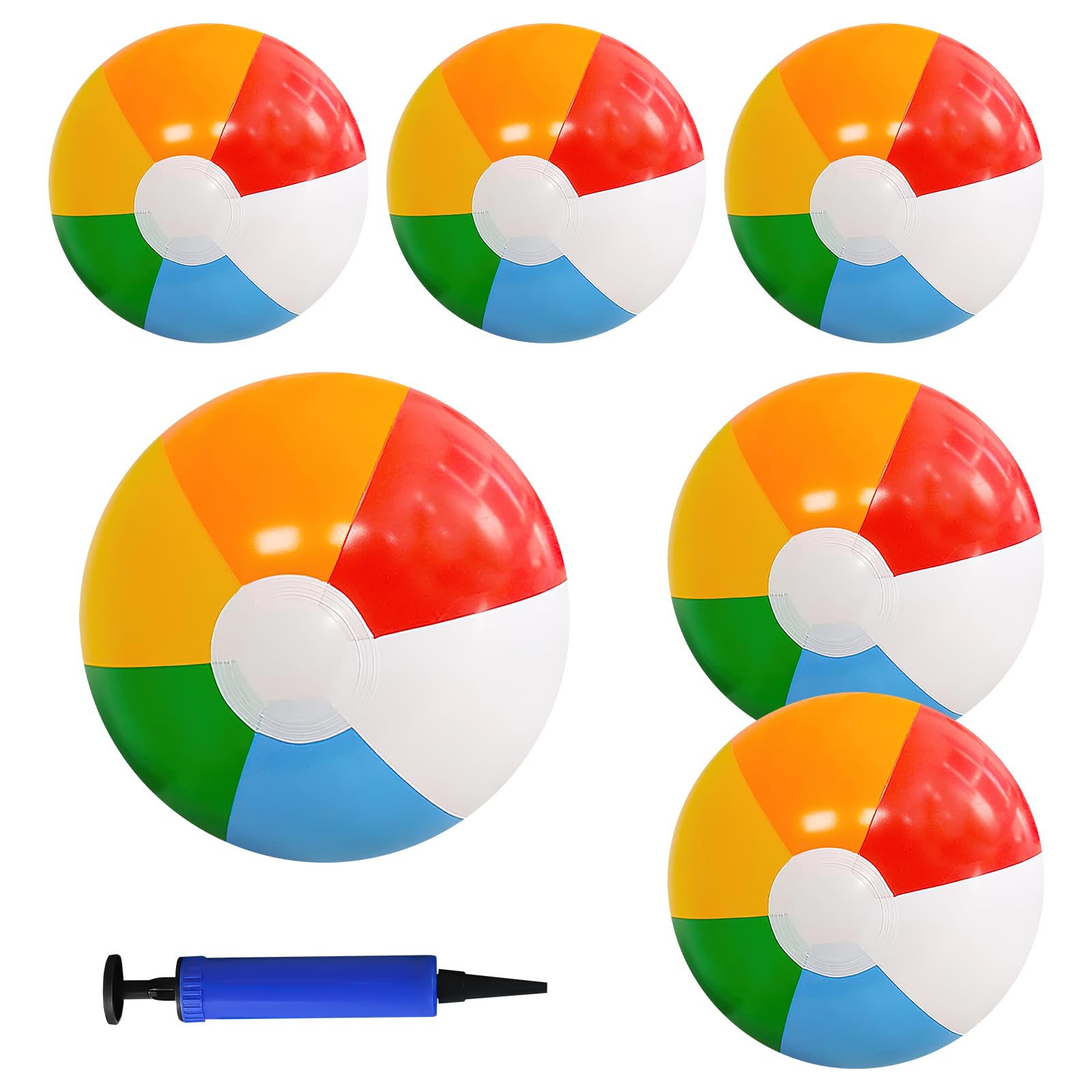 3 Pièces Ballon De Plage Gonflable, Beach Ball Gonflables Enfant 3 Pièces Ballon De Plage Gonflable, Beach Ball Gonflables Enfant