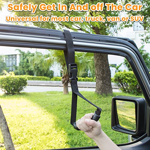 Ecowlboy Auto Cane Grab Handle Adjustable Standing Aid Safety Handle