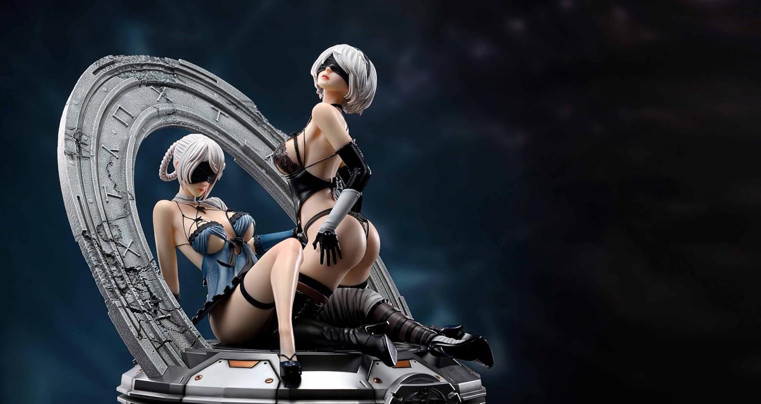 Amazon.co.jp: ヨルハ二号B型 カイネ 2B フィギュア 1/4スケール 塗装