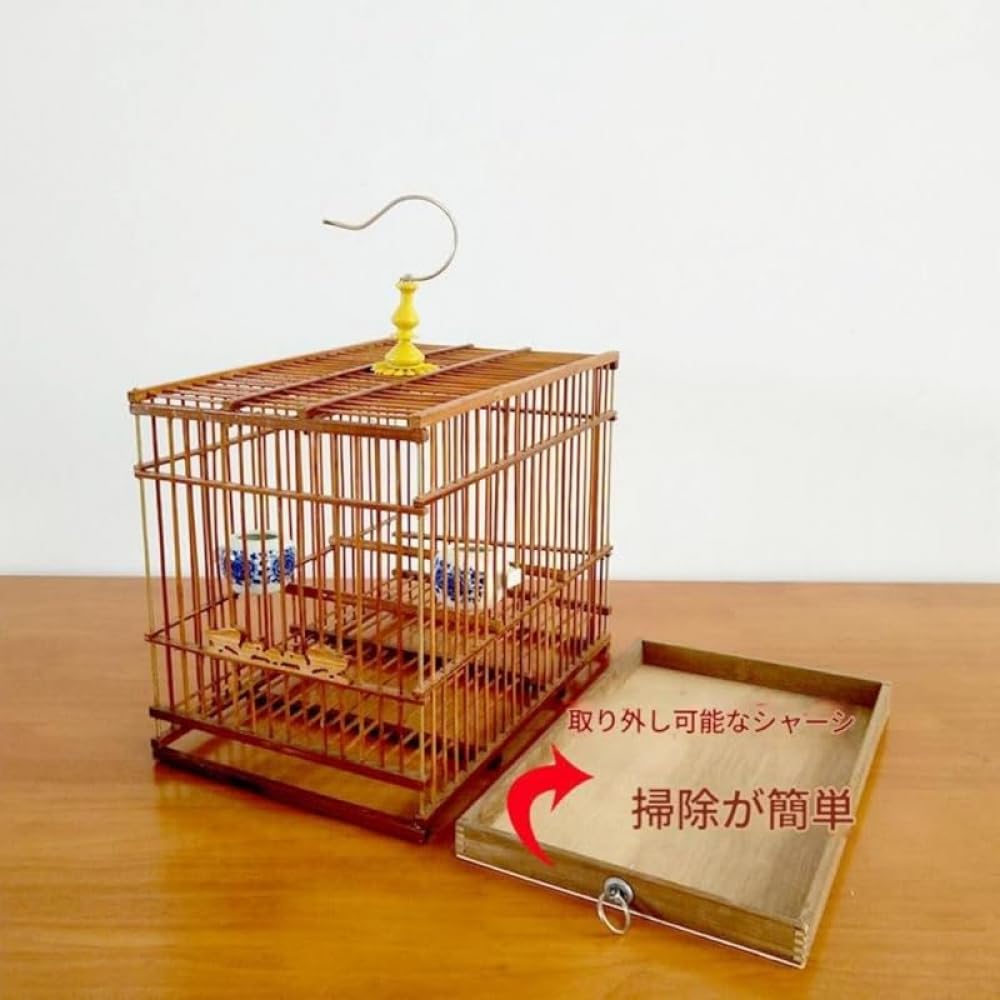 竹製鳥籠6個セット Amazon | Xiraivke 竹製の鳥かご、刺繍の