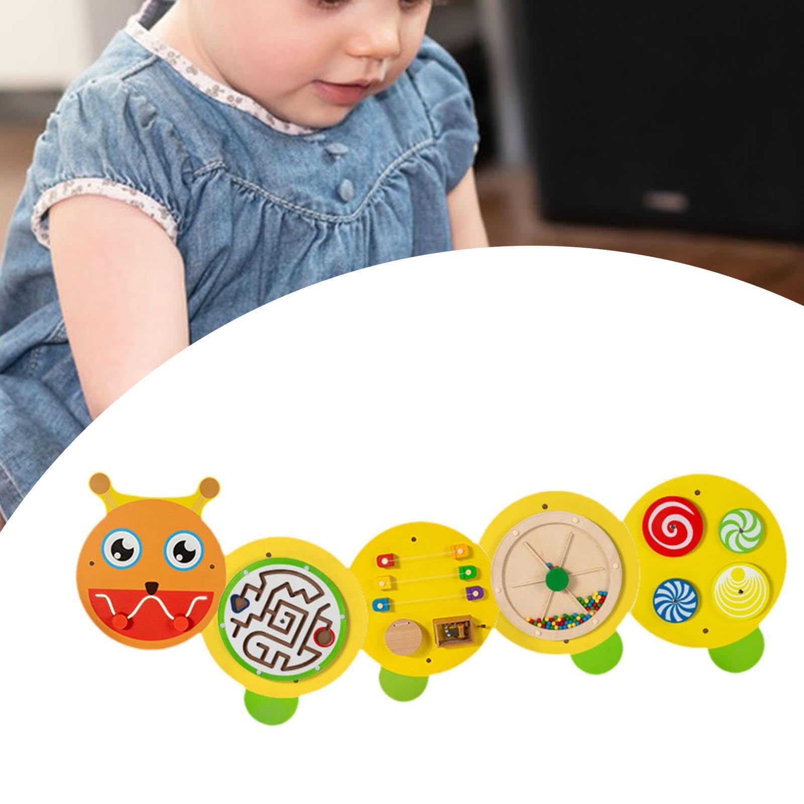 Wandaktivitätstafel, Lernspiel, Sensorisches Wandspielzeug für Kleinkinder Im Vorschulalter