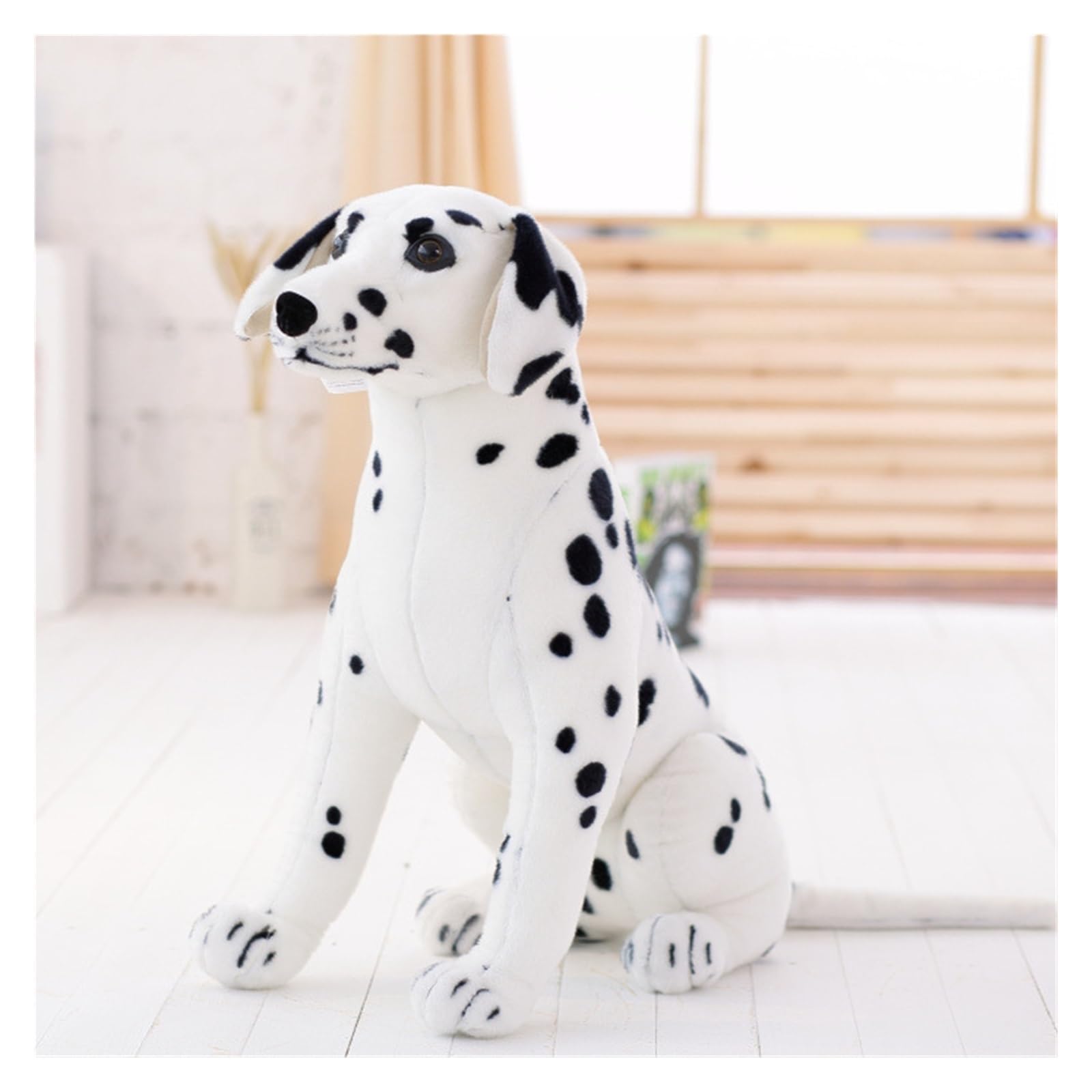 Cane Dalmata Gigante Peluche 90cm &ndash; Morbido E Adorabile, Regalo Perfetto Per Bambini