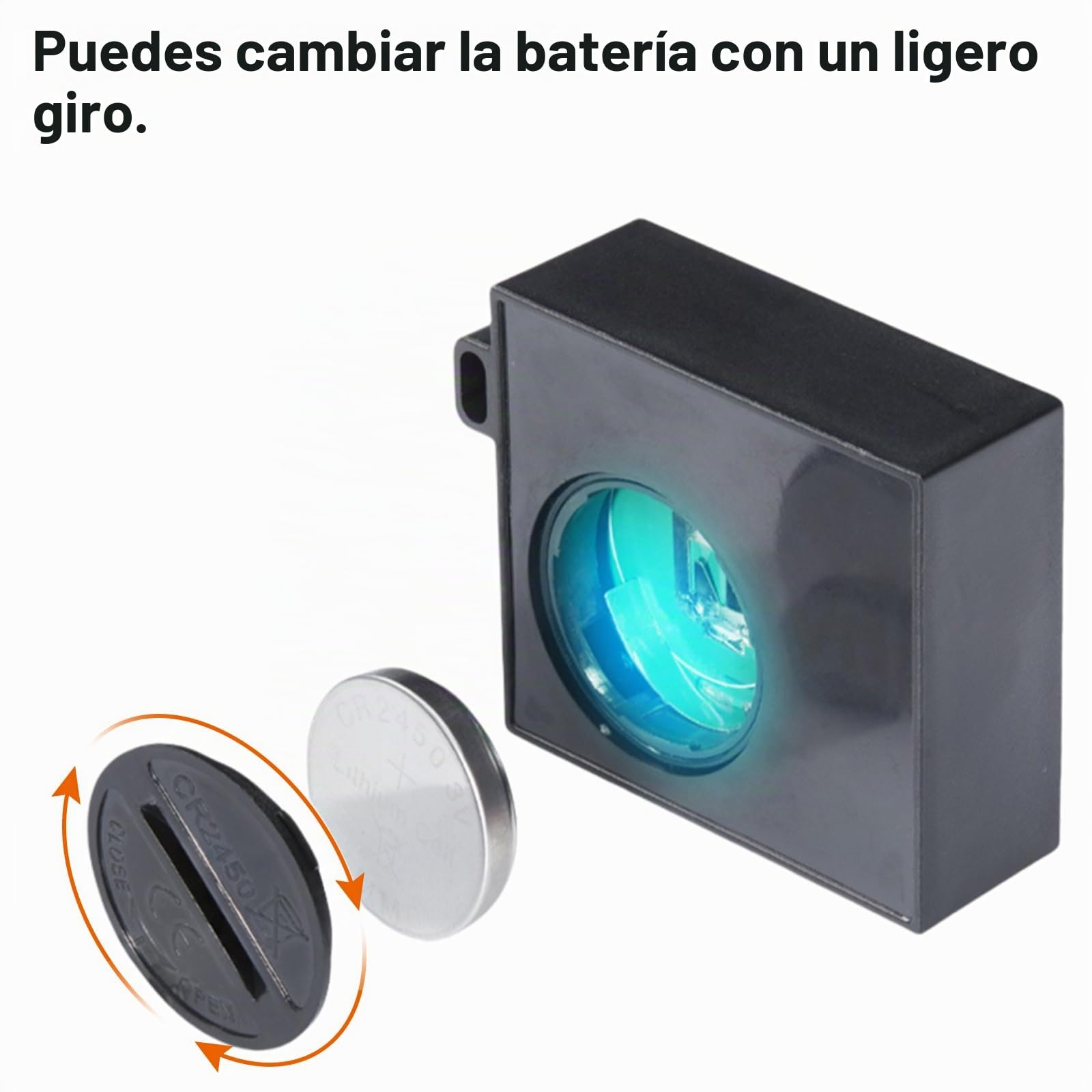 Tacómetro digital para motosierra y motosierra, tacómetro inductivo para motores pequeños, resistente al agua con contador de horas de funcionamiento