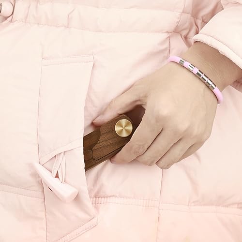 Miniatura 6 de HHZPAEK Herramienta magnética de puntuación de masa coja de pan de madera, herramienta de puntuación coja de masa madre hecha a mano, herramienta de