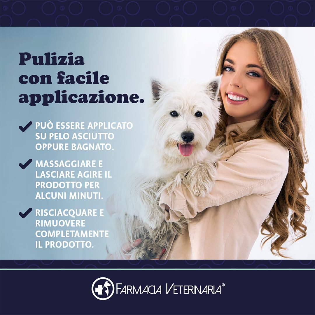 FARMACIA VETERINARIA Sciogli Nodi Pelo Cane e Gatto - Scioglinodi Spray Districante Bifasico per Cani e Gatti Lucidante Non Necessità di Risciacquo