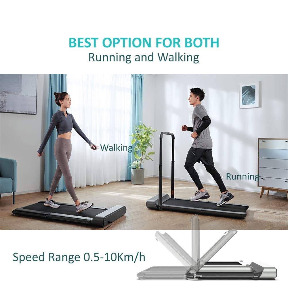 Walking Pad Truly Foldable Treadmill Speed 0 5 10km H Running Walking 2in1 Weight Capacity 110kg For Home Ecosystem Black Buy Online At Best Price In Uae Amazon Ae