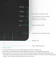 Vista 4 de Dispensador de agua de escritorio - Botella de agua inteligente de escritorio, bomba de agua automática para dispensador de agua universal, bomba