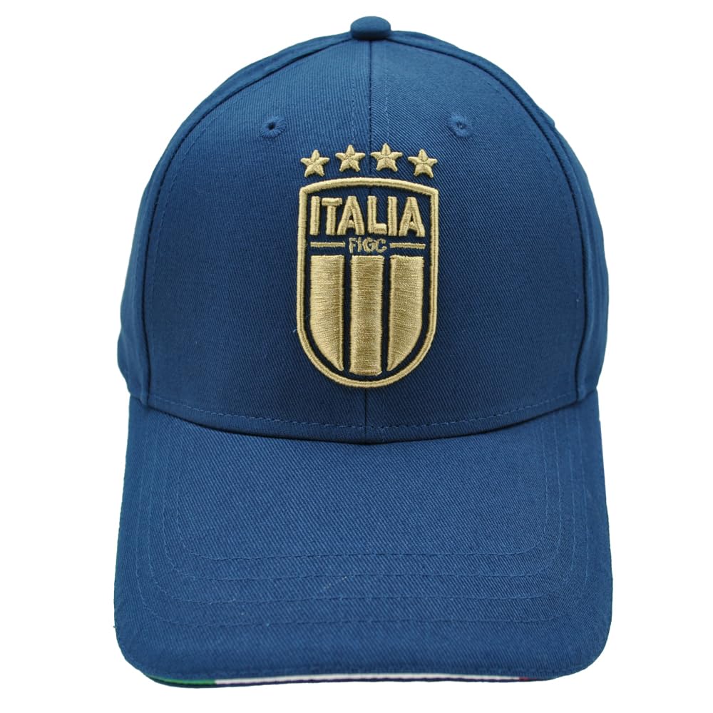 Figc Unisex Blue Baseball Cap 2533, One Size