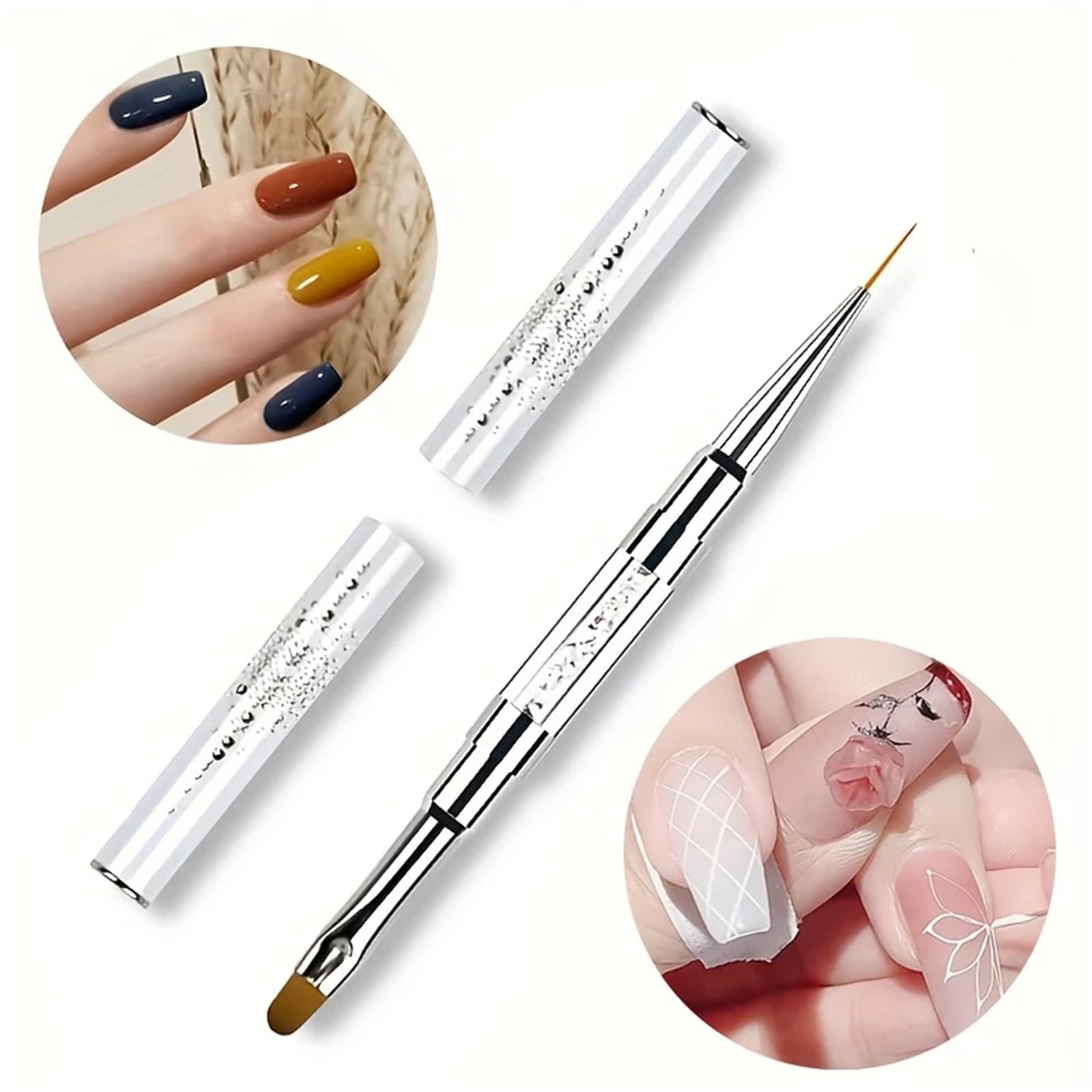 Pennelli Unghie 1 pennello for unghie, estensione, gel for, for manicure, design, smalto, penna professionale