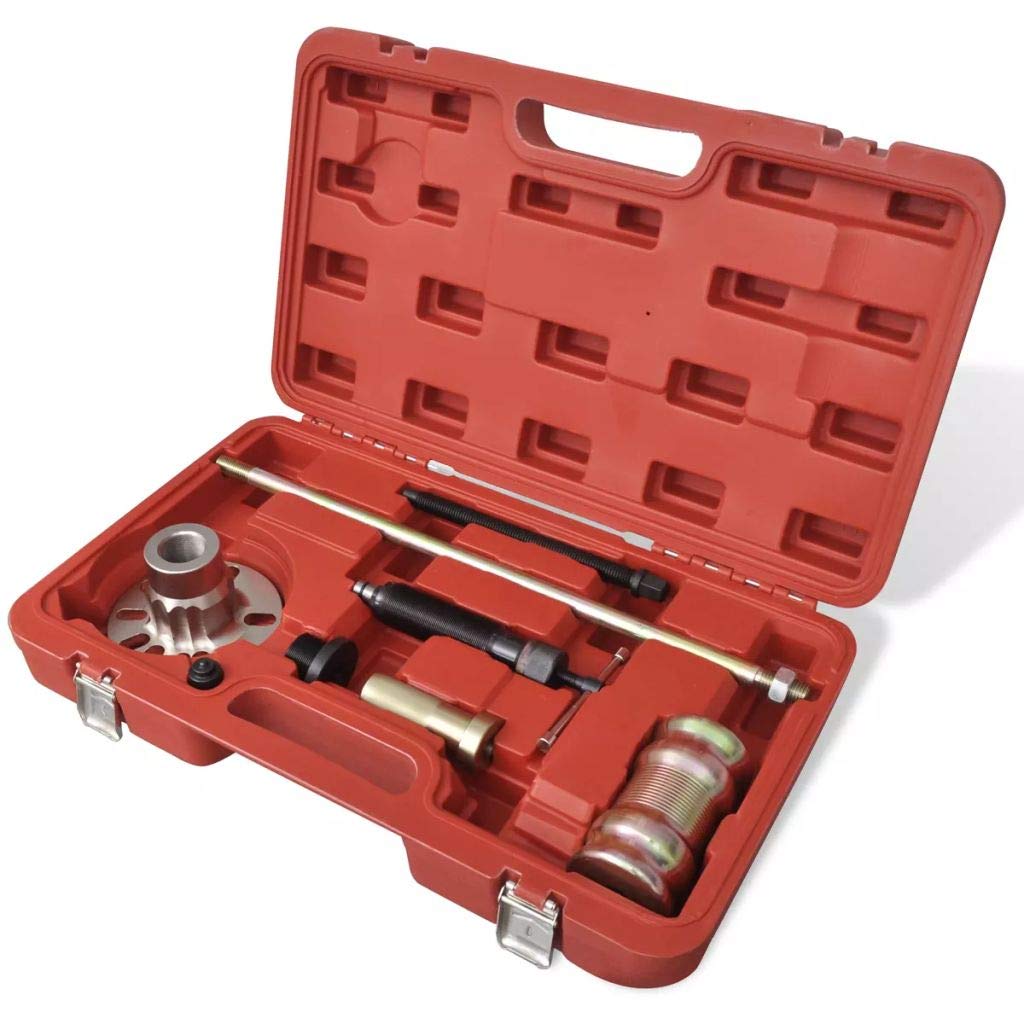 Extractor de Cubo Rueda hidráulica con Set de Martillo 10 Ton Compresor Muelles Amortiguador