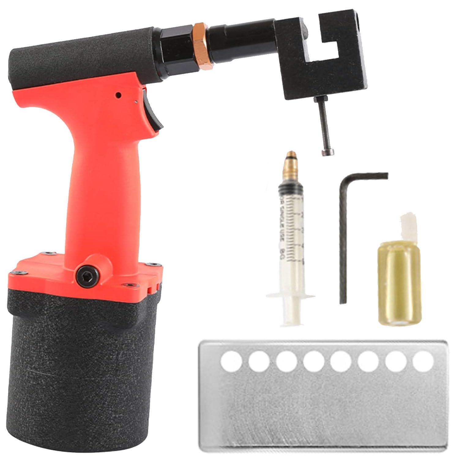 Apriscatole pneumatico, perforatore ad aria industriale da 3,2-12 mm per lamiera, alluminio, ferro, acciaio inossidabile per la decorazione della casa, del negozio di ufficio 9.0MM