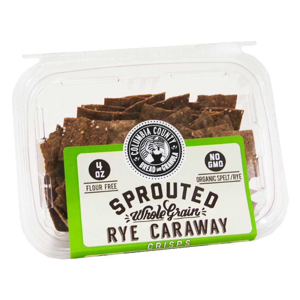 Sprouted Crisps (Rye Caraway)