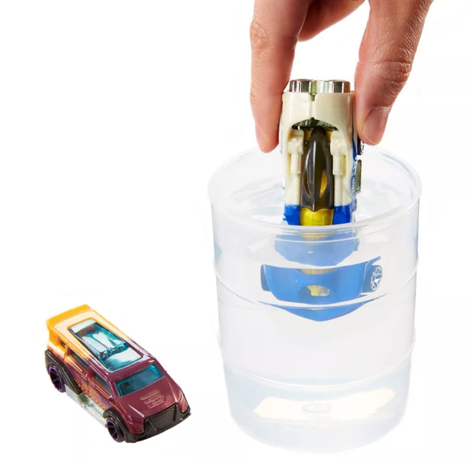 Amazon.co.jp: Hot Wheels Color Reveal Toy Car Playset