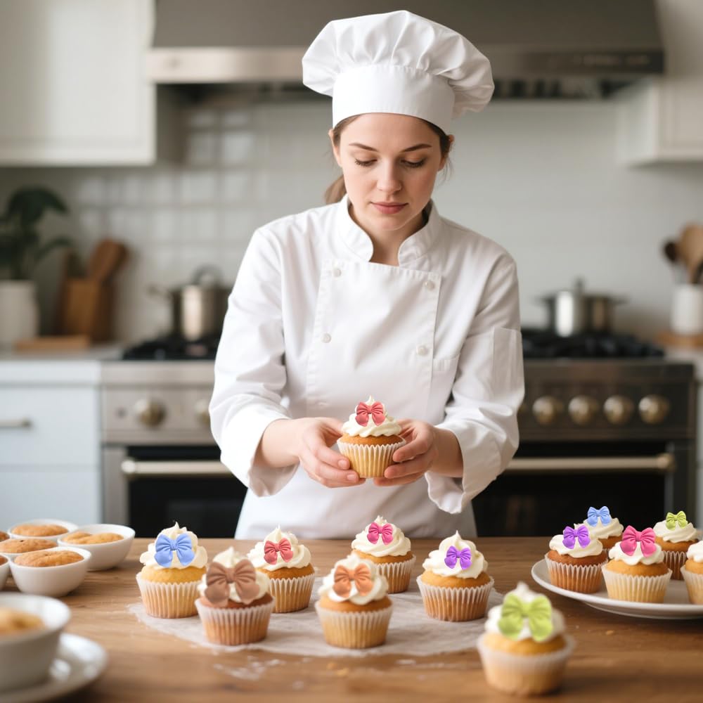 3 moldes de chocolate con lazo, molde de chocolate de silicona rosa, moldes de caramelo para bodas, fiestas de cumpleaños, suministros para hornear pasteles