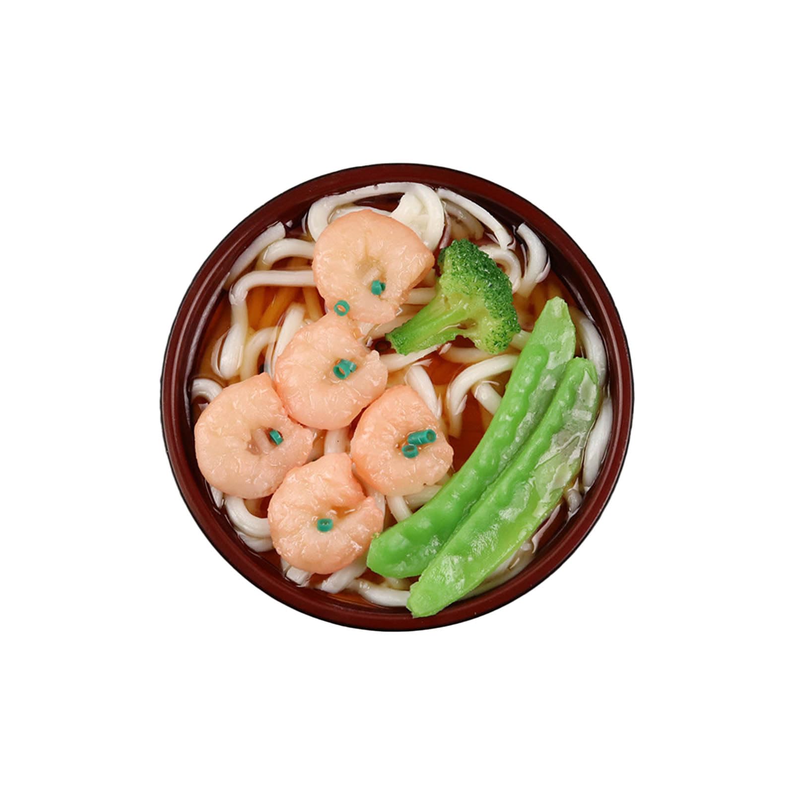 Buxuaaaa PVC Food Model Coin Holder Piggy Banks Money Jar Coin Banks for Food Photography Artificial Noodles Money Holder Collectible Model