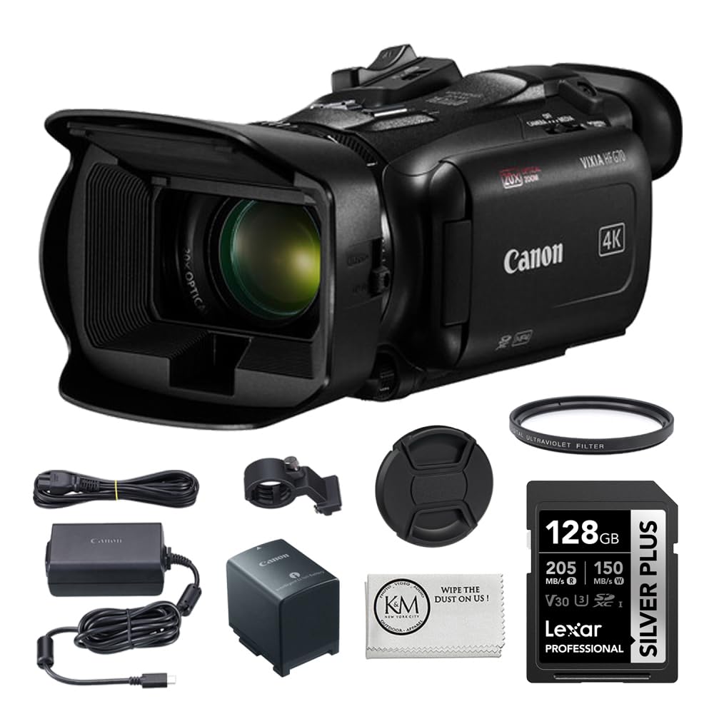 Amazon.com : Canon VIXIA HF G70 Camcorder with 1/2.3” 4K UHD CMOS