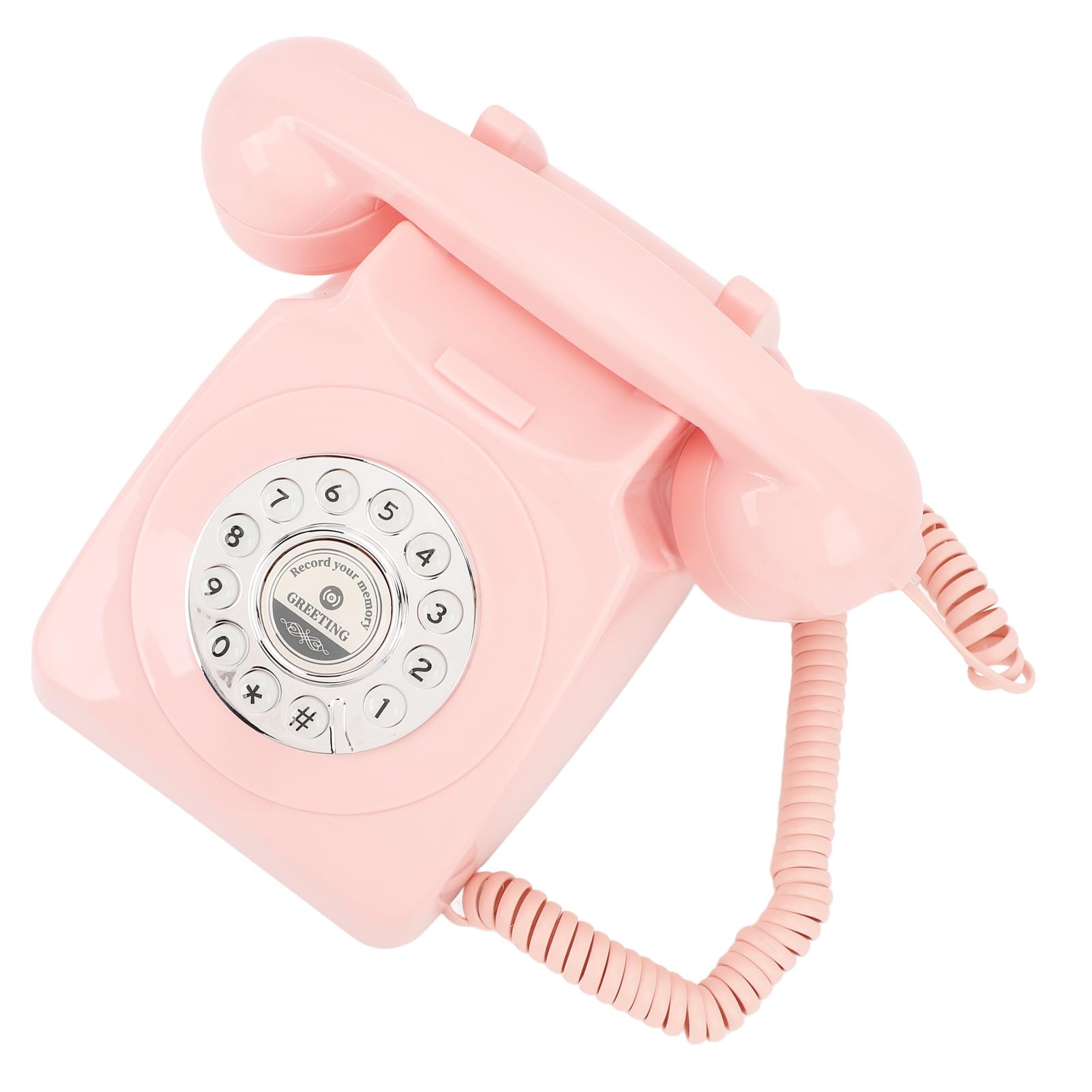 Księga Gości Audio do Telefonu, Wszechstronna pamięć 8 GB, Wygodna Księga Gości Audio na imprezę (Różowy)
