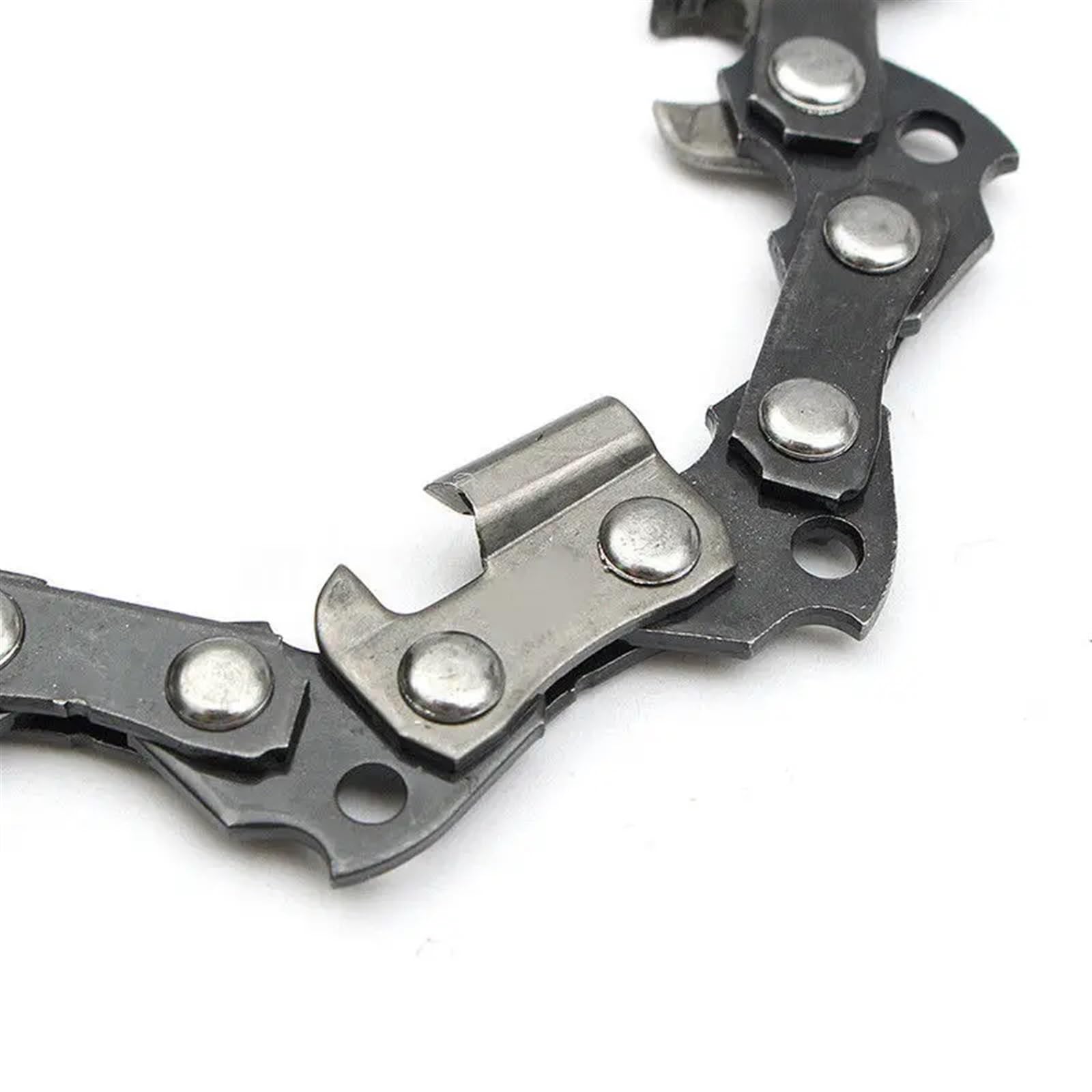 Cadena de motosierra Cadena de motosierra de Metal de 18/20 pulgadas, accesorio de sierra eléctrica de accionamiento 72/76, cadena de sierra de repuesto, piezas de corte de madera, 2 uds.(2pcs 20 Inch