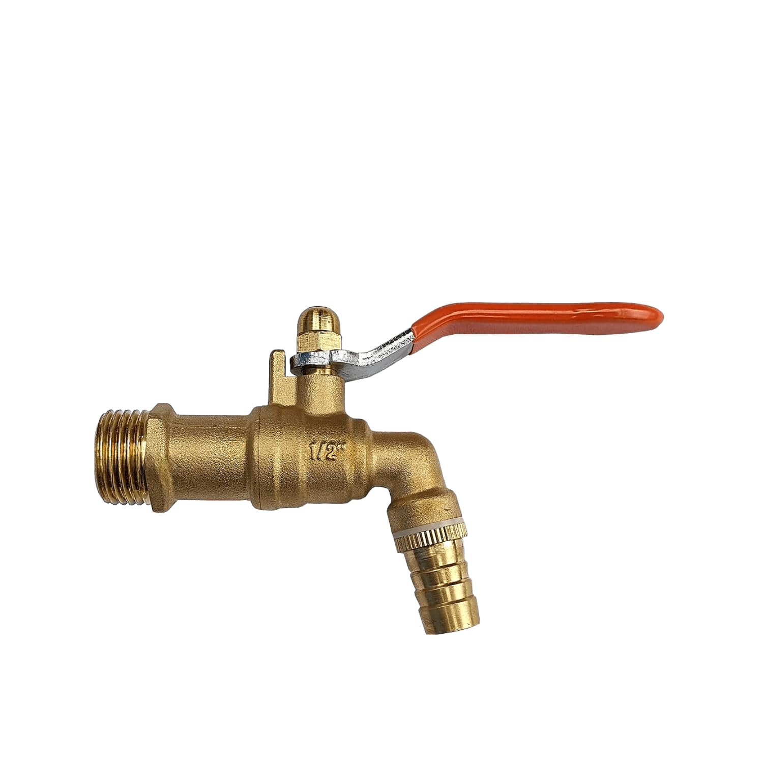 Aitchcy Nozzle Brass Bib Cock with 1/2" Hose Clamp for Bathroom | Kitchen |Garden Tap| Washing Machine Tap | Outdoor Tap (B0D6FT83RT) Amazon Price History, Amazon Price Tracker
