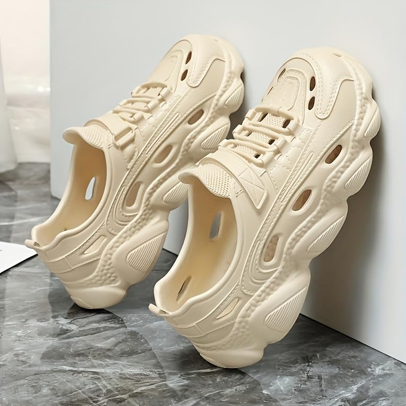 Men's Comfortable, Lightweight and Breathable, Thick-Soled Casual Shoes, Slip-on Shoes, Suitable for All Seasons, Easy to Clean.2