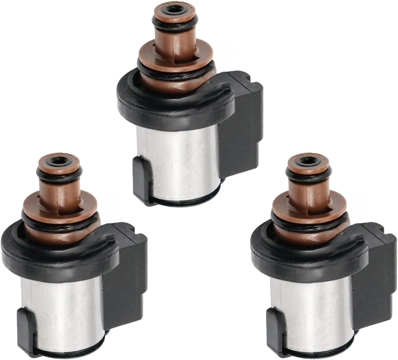 3pcs Torque Converter Lock-Up Solenoid 31825AA050 Fits for Subaru Crosstrek Forester Legacy Outback Impreza with CVT TR580 / TR690 Transmission TR580 31825AA051, 31825AA052, 31706AA030