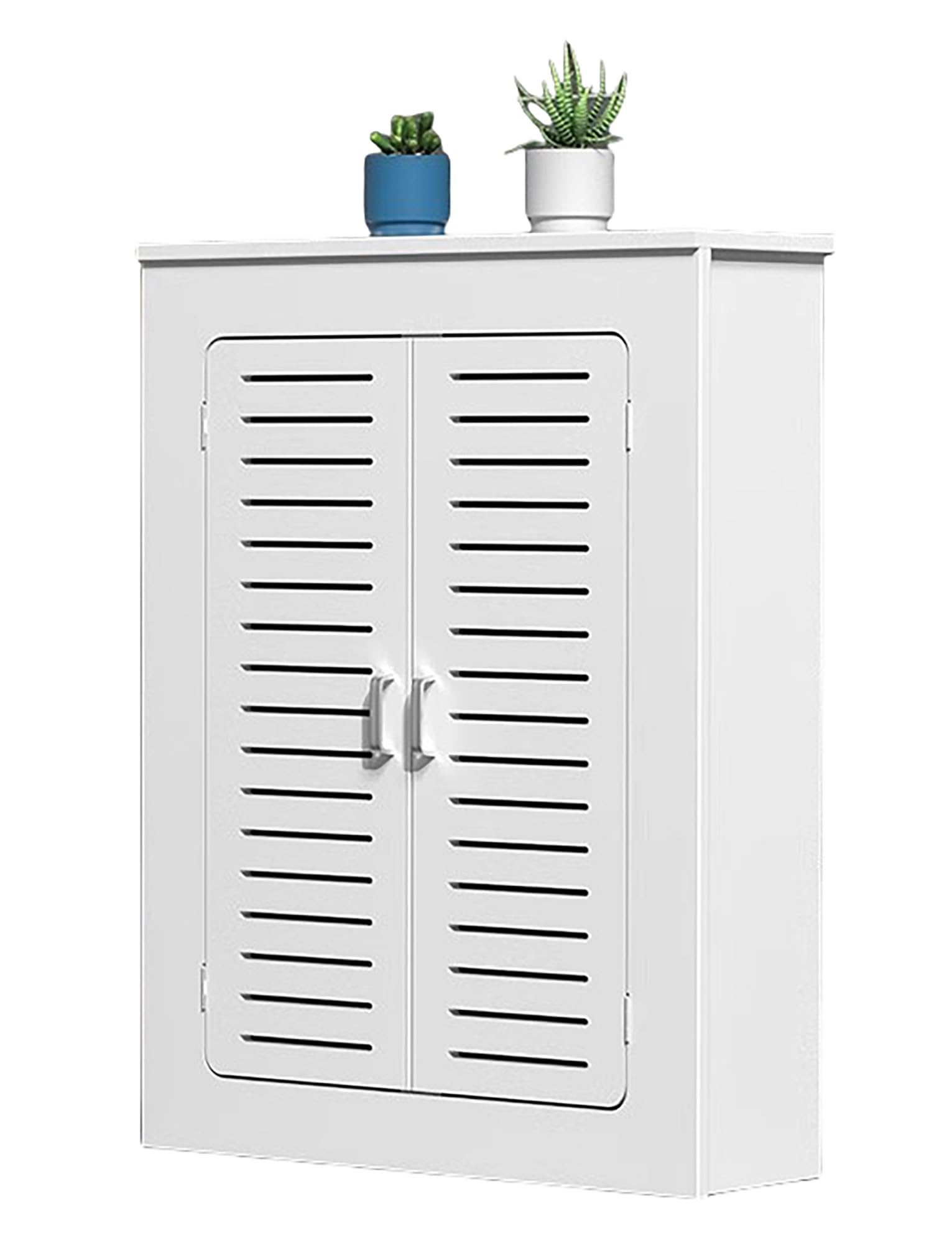 Armario seguro ignífugo para colectores y medidores | Caja de tapa de válvula Utili | Oculta tuberías de gas y válvulas de agua | Fácil inserción | Leche, 60 x 80 x 20 cm - y seguro