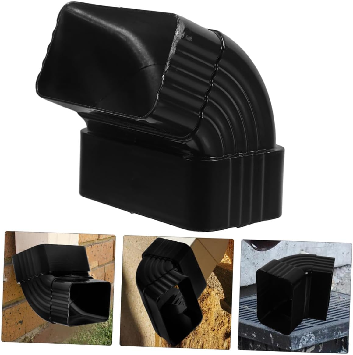 Replacement Rain Gutter Downspout Elbow Connector Adapter Alloy Tube Fitting for Secure and Versatile Installation of Rainwater Systems