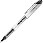 uni-ball VISION ELITE Rollerball, Stylo Roller à Bille Stick Bold-0.8mm, Paquet de 12, Encre Noire (61231)