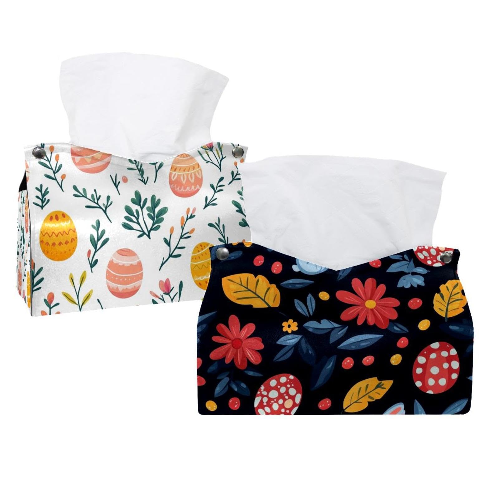 Boîte à mouchoirs en papier à motif fleurs pour sublimer les tables de votre hôtel