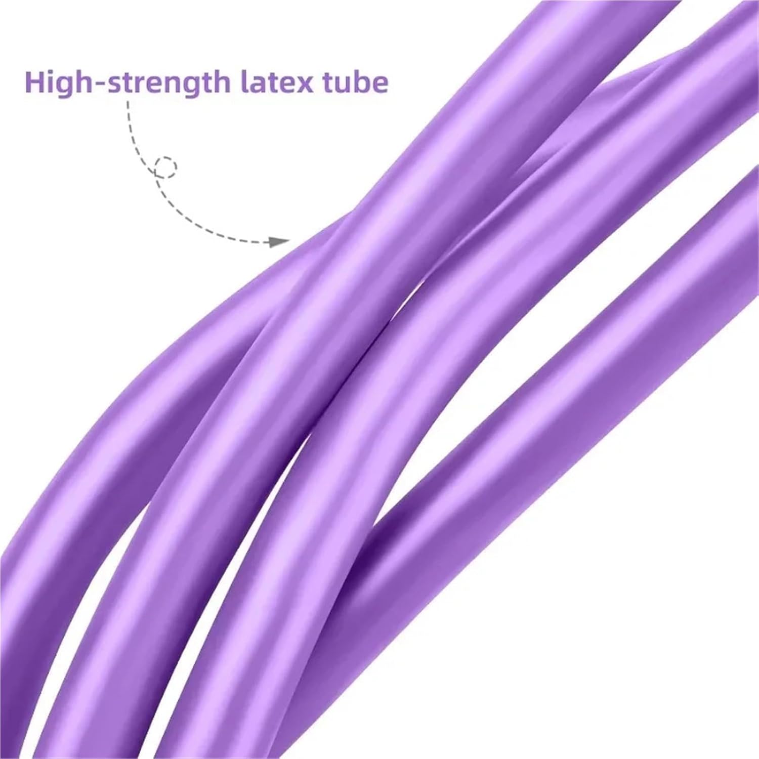 Pedal Resistance Bands Handles 4/6-Tube Tensioner Multi-Functional Household Fitness Yoga Abdominal Strengthening Elastic Band Tension Rope Sit-Up Assistive