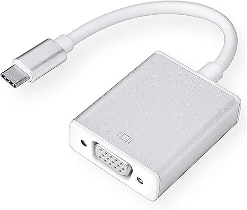 Miniatura 8 de Adaptador USB-C a VGA, convertidor USB 3.1 tipo C (Thunderbolt 3) a VGA compatible con MacBook Pro, MacBook, MacBook Air 2018, Dell XPS 1315,