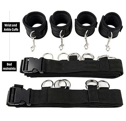 Vzy BONDAGE RESTRAINTS FOR COUPLES005 Bed Restraint Straps Sex Tie Downs Under Mattress thumb #6