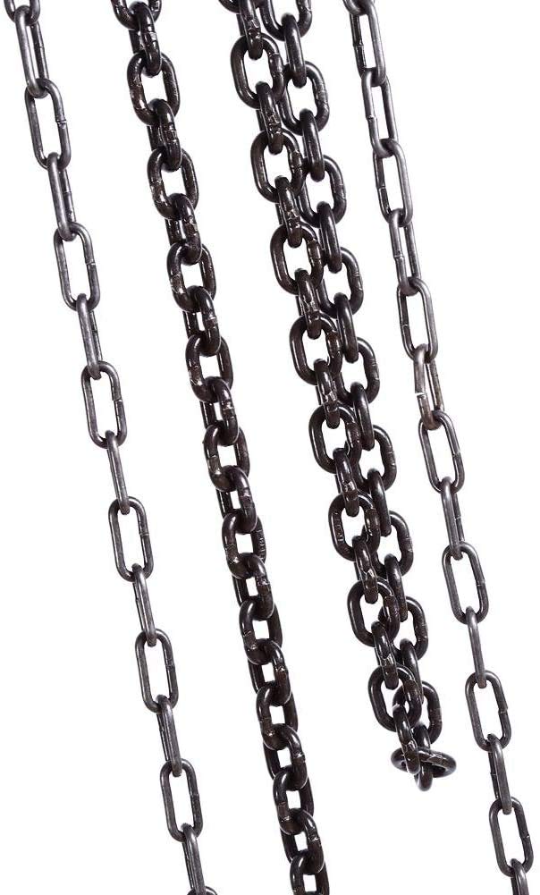 Ejoyous Kettenflaschenzug 0,5t Kapazität, 2,5m Einsatzhöhe, Kettenzug Kette Flaschenzug Ratschenzug Hebelzug