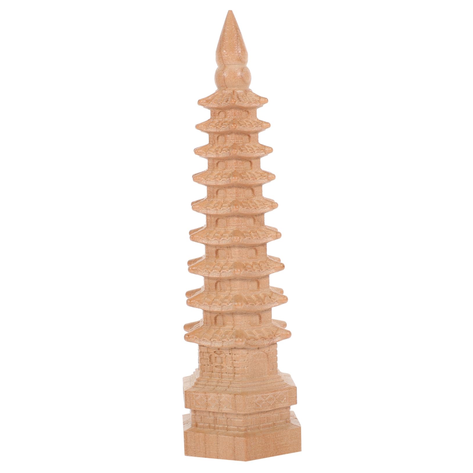 Wenchang Pagode Aus Reinem Kupfer – Lebensechte Turm-Skulptur Für Garten & Deko