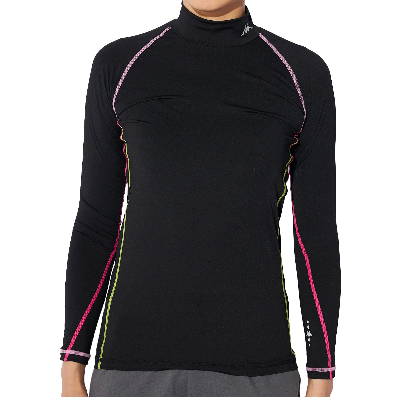 【64%OFF】【903円】 Kappa レディース 長袖 ハイネック コンプレッションインナー